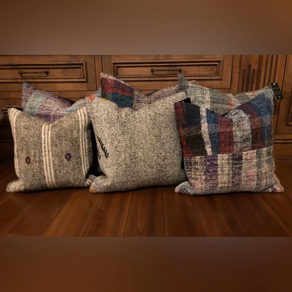 Loloi One Of A Kind Turkish Kilim Rug Pillow Cushion Cover